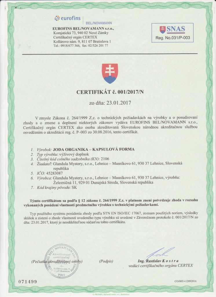 Certificates and decisions