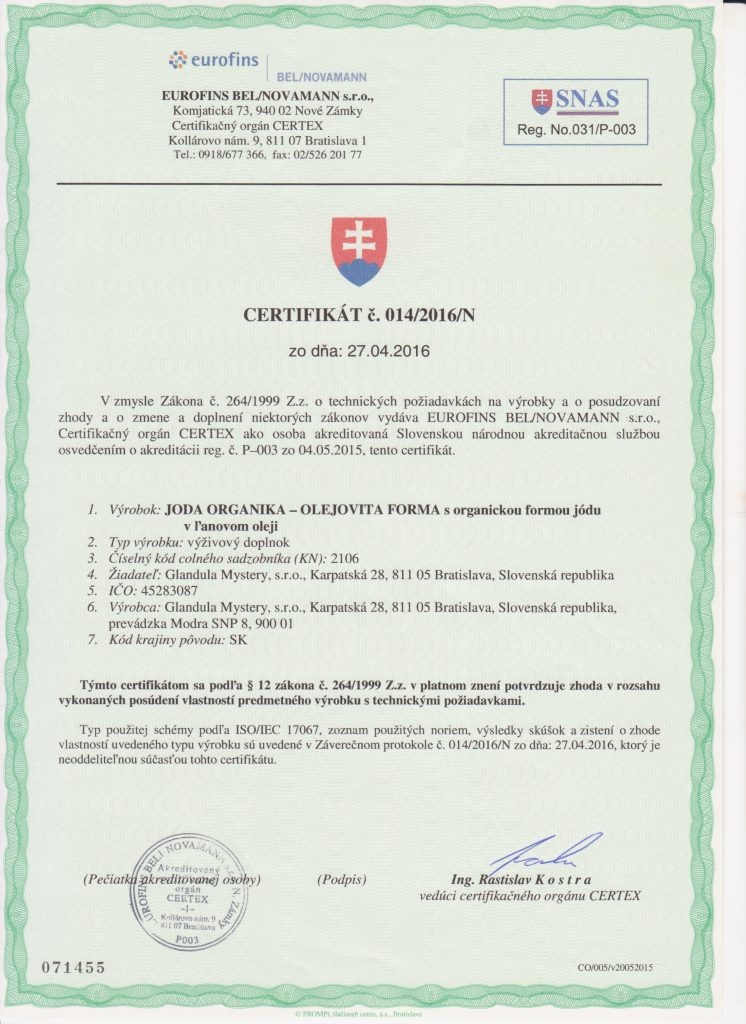 Certificates and decisions